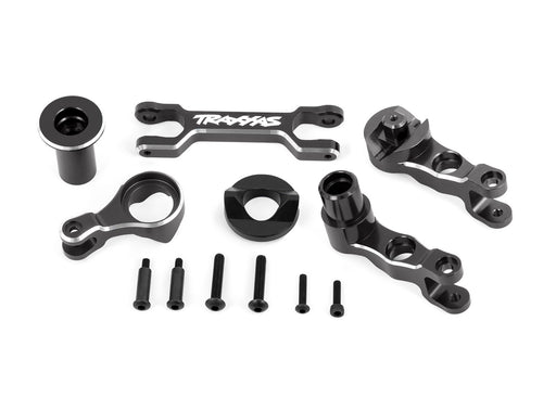 Traxxas 7746 Gray Aluminum Left & Right Steering Bellcranks fits X-Maxx®