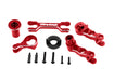 Traxxas 7746 Red Aluminum Left & Right Steering Bellcranks fits X-Maxx®
