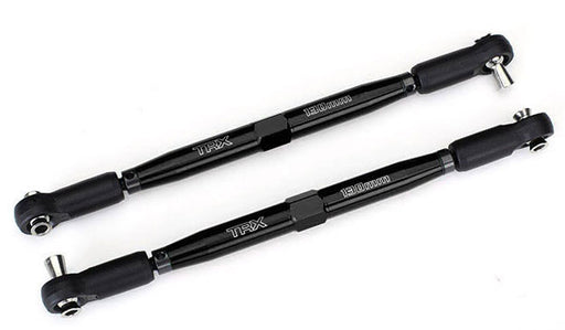 Traxxas 7748 Black Aluminum TUBES Toe Links fits X-Maxx® (2 Pack)