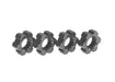 Traxxas 7756 Gray Aluminum Hex Wheel Hubs fits X-Maxx® and XRT® (4 Pack)