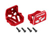Traxxas 7760 Red Aluminum Front & Rear Motor Mounts fits X-Maxx® and XRT®