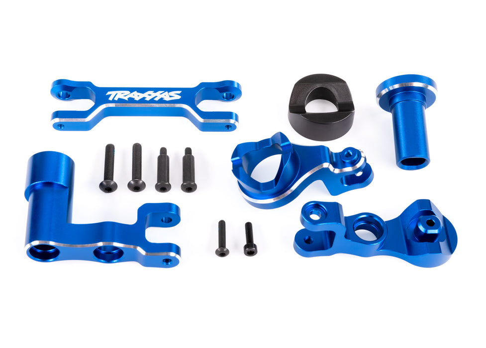 Traxxas 7843 Blue Aluminum Left & Right Steering Bellcranks fits XRT®