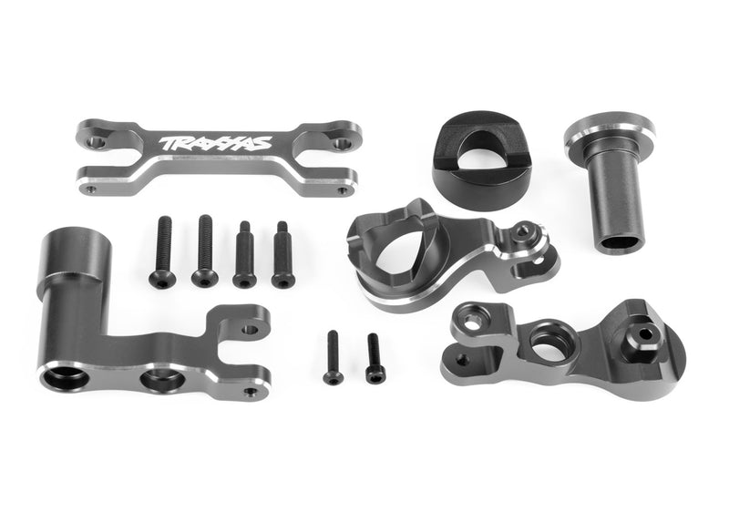 Traxxas 7843 Gray Aluminum Left & Right Steering Bellcranks fits XRT®