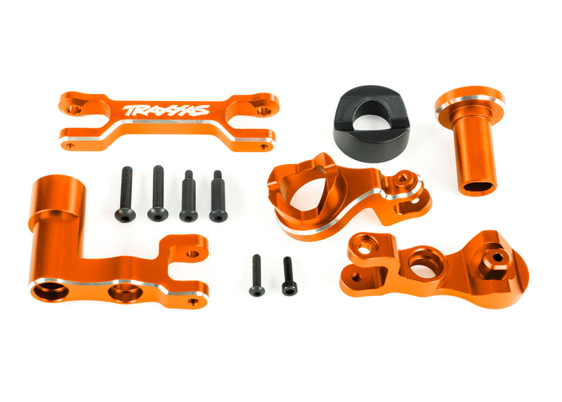 Traxxas 7843 Orange Aluminum Left & Right Steering Bellcranks fits XRT®