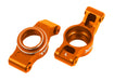 Traxxas 7852 Orange Aluminum Left & Right Rear Stub Axle Carriers fits X-Maxx® and XRT®
