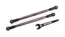 Traxxas 7897 Gray Aluminum TUBES Toe Links fits X-Maxx® WideMaxx (2 Pack)