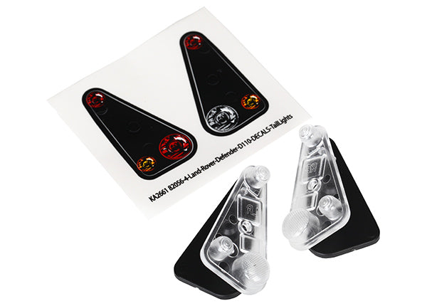 Traxxas 8014 Tail Light Housing for TRX-4 Land Rover Defender 1 Pair