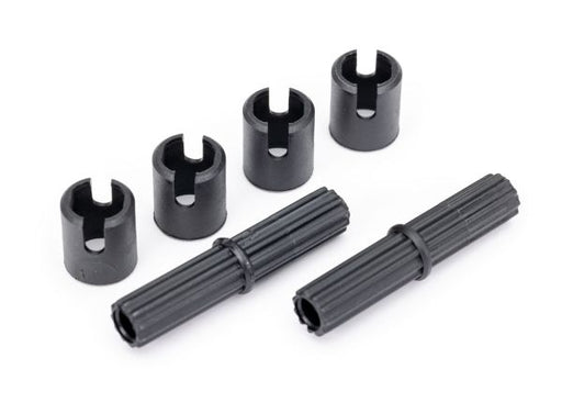 Traxxas 8139 Center Half Shafts (2) & Drive Cups (4) TRX-4