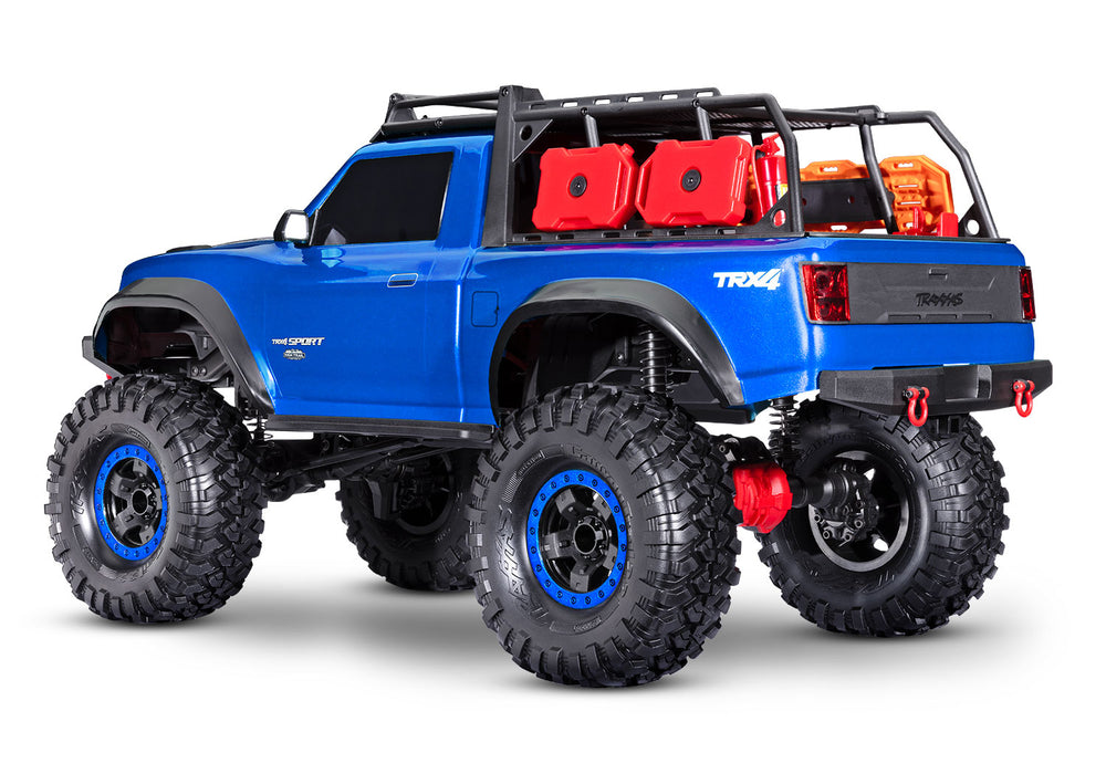 Traxxas 82044-4 Blue TRX-4 Sport 4WD 4x4 High Trail Truck