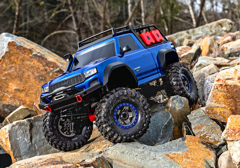 Traxxas 82044-4 Blue TRX-4 Sport 4WD 4x4 High Trail Truck