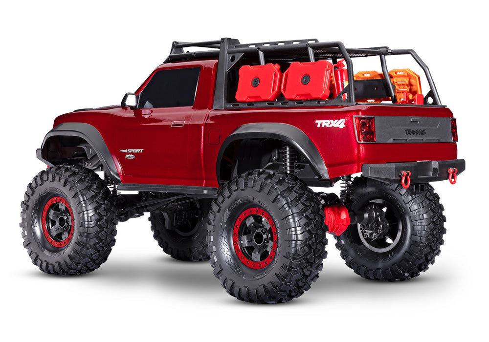 Traxxas 82044-4 Red TRX-4 Sport 4WD 4x4 High Trail Truck