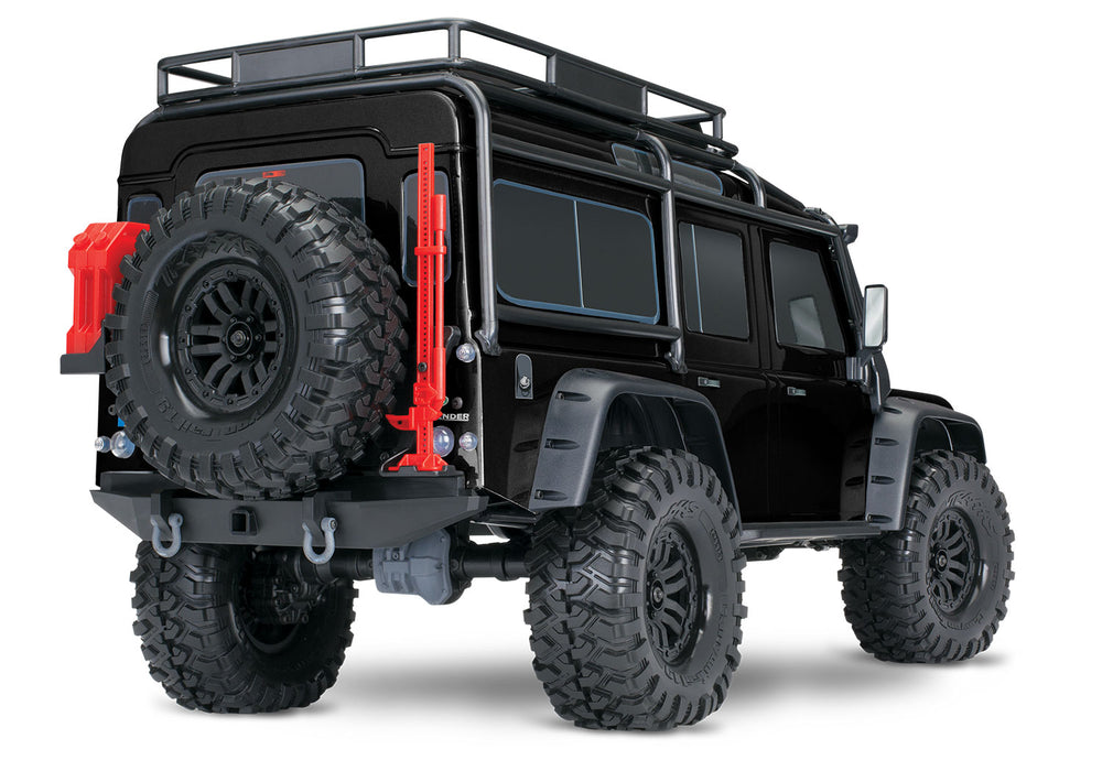 Traxxas 82056-4 TRX-4 Land Rover Defender 1/10 Scale RTR 4WD Crawler Black