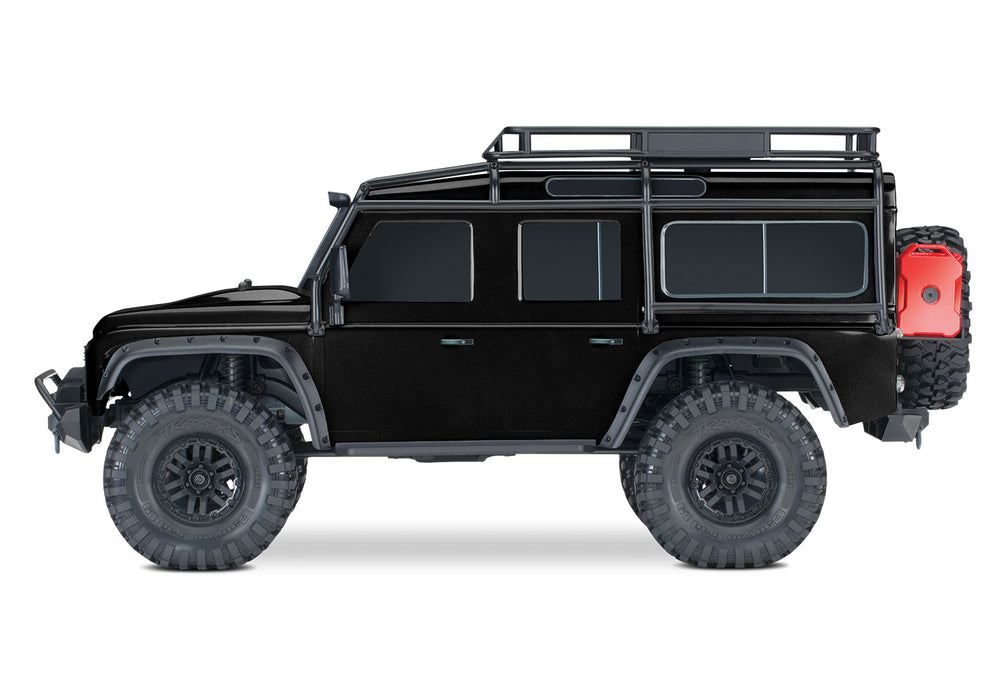 Traxxas 82056-4 TRX-4 Land Rover Defender 1/10 Scale RTR 4WD Crawler Black
