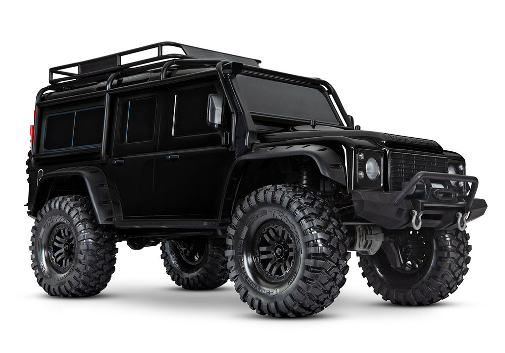 Traxxas 82056-4 TRX-4 Land Rover Defender 1/10 Scale RTR 4WD Crawler Black