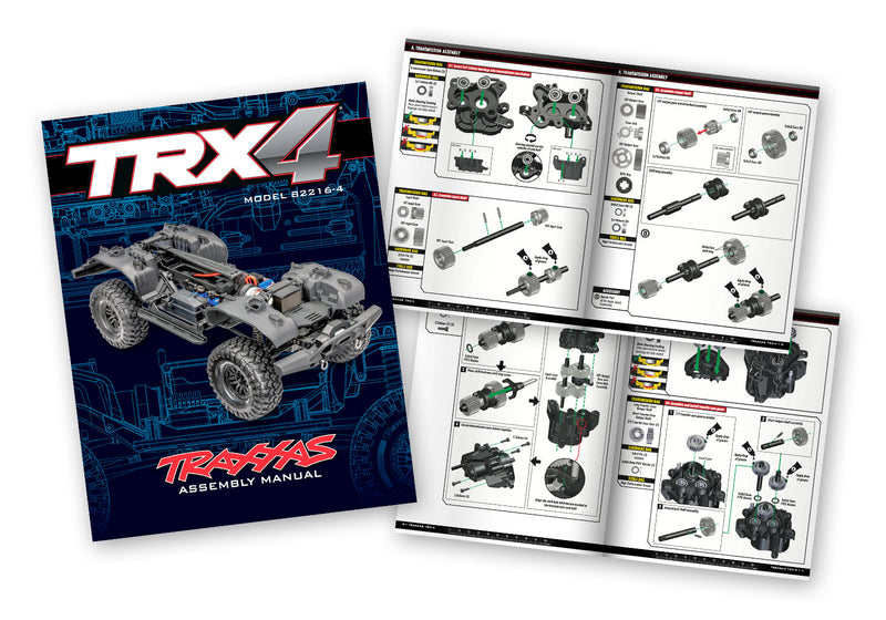 Traxxas 82216-4 TRX-4 Chassis Kit with Clipless Body Mount