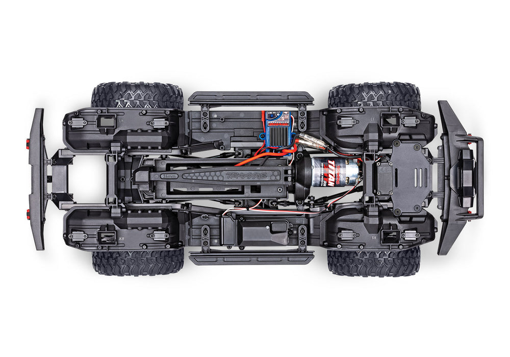 Traxxas 82224-4 TRX-4 Sport 4WD Crawler Truck Blue Clipless Body