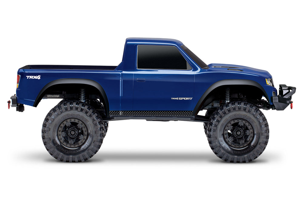 Traxxas 82224-4 TRX-4 Sport 4WD Crawler Truck Blue Clipless Body
