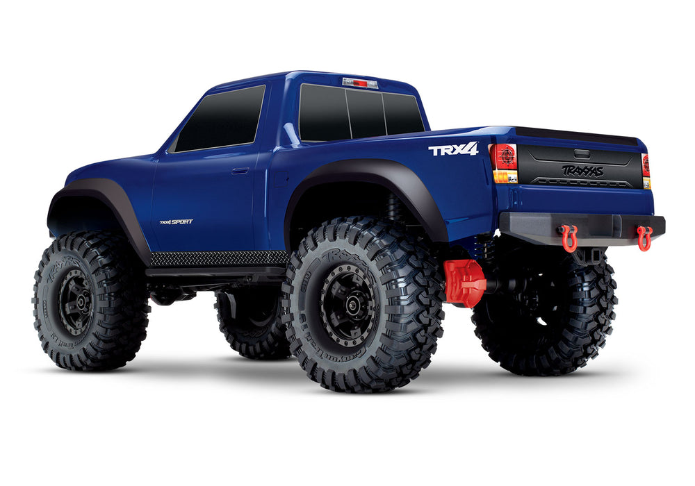 Traxxas 82224-4 TRX-4 Sport 4WD Crawler Truck Blue Clipless Body