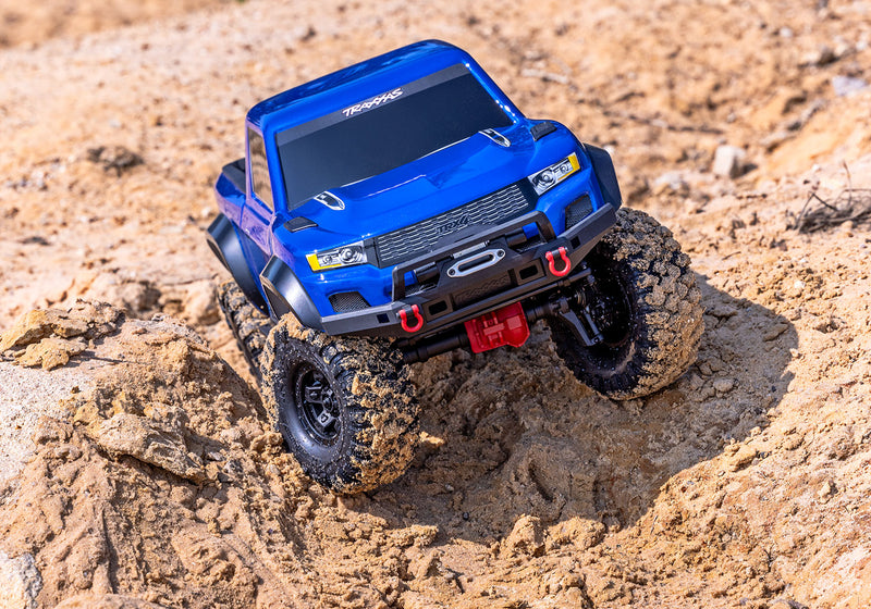 Traxxas 82224-4 TRX-4 Sport 4WD Crawler Truck Blue Clipless Body