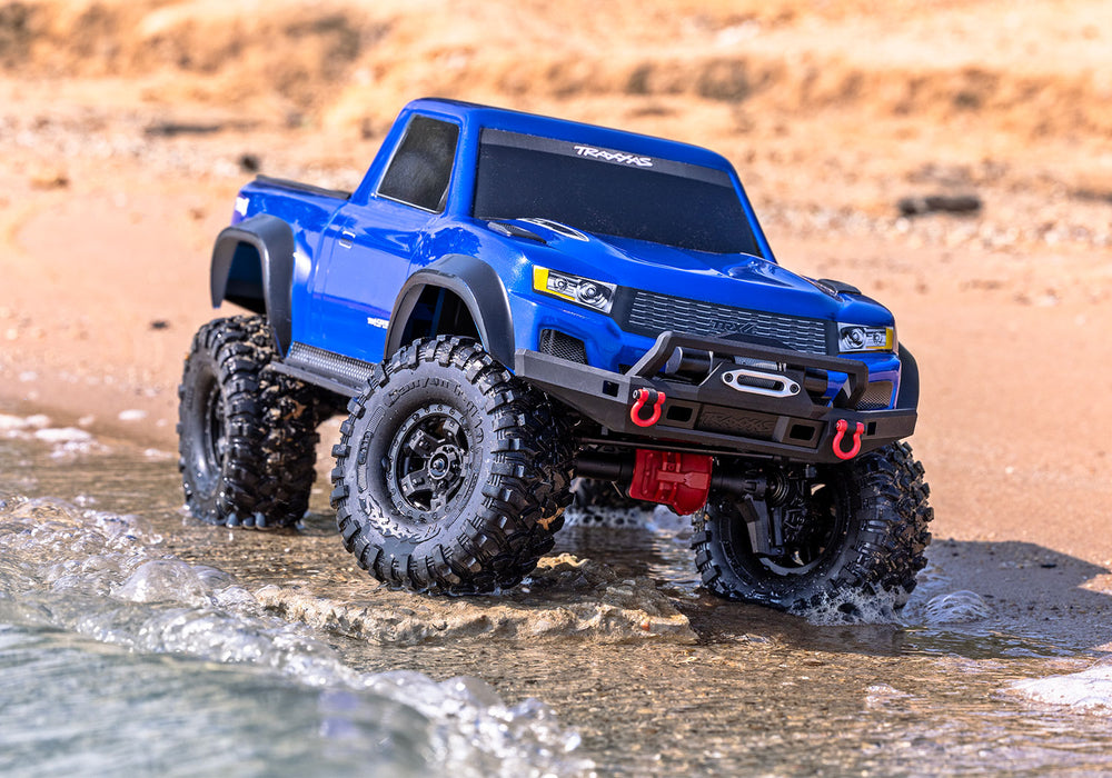 Traxxas 82224-4 TRX-4 Sport 4WD Crawler Truck Blue Clipless Body