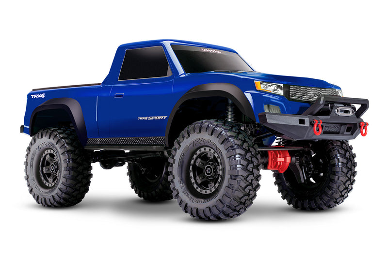 Traxxas 82224-4 TRX-4 Sport 4WD Crawler Truck Blue Clipless Body