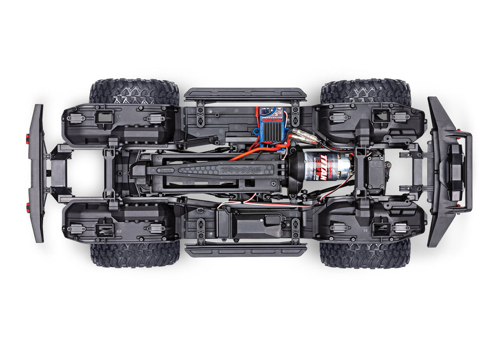 Traxxas 82224-4 TRX-4 Sport 4WD Crawler Truck Gray Clipless Body