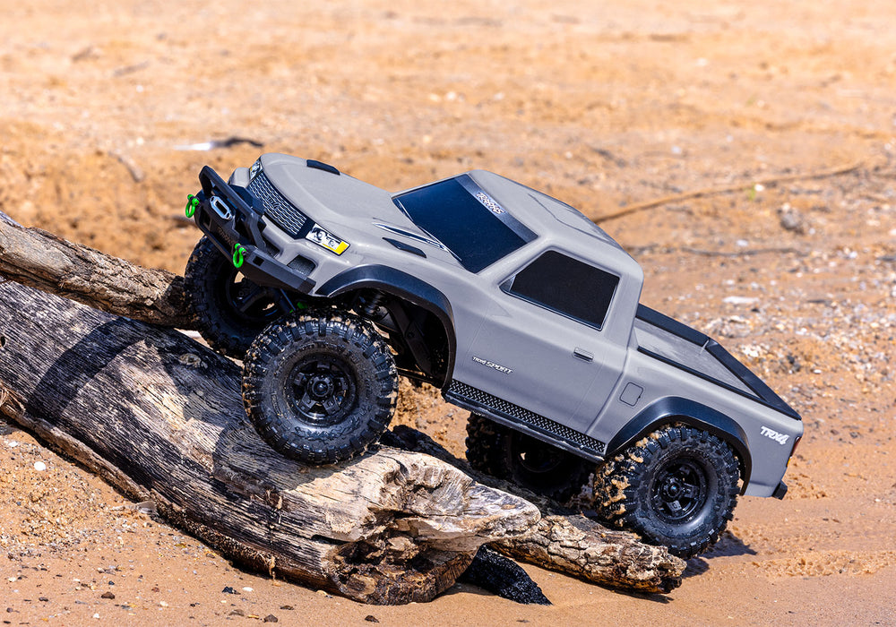 Traxxas 82224-4 TRX-4 Sport 4WD Crawler Truck Gray Clipless Body