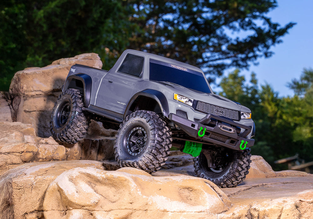 Traxxas 82224-4 TRX-4 Sport 4WD Crawler Truck Gray Clipless Body