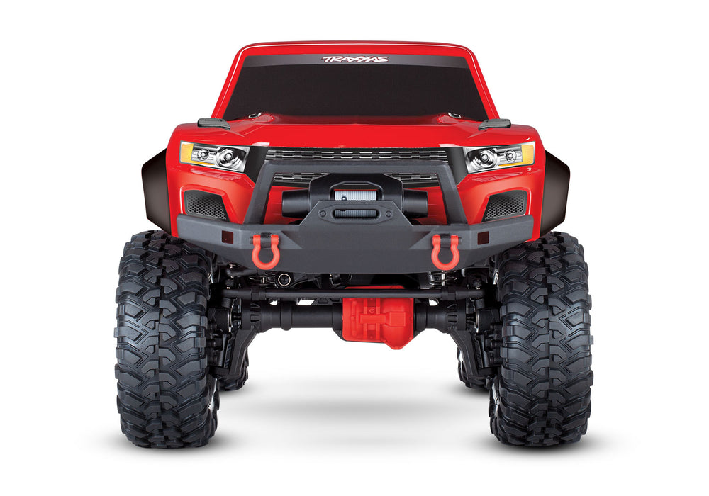 Traxxas 82224-4 TRX-4 Sport 4WD Crawler Truck Red Clipless Body