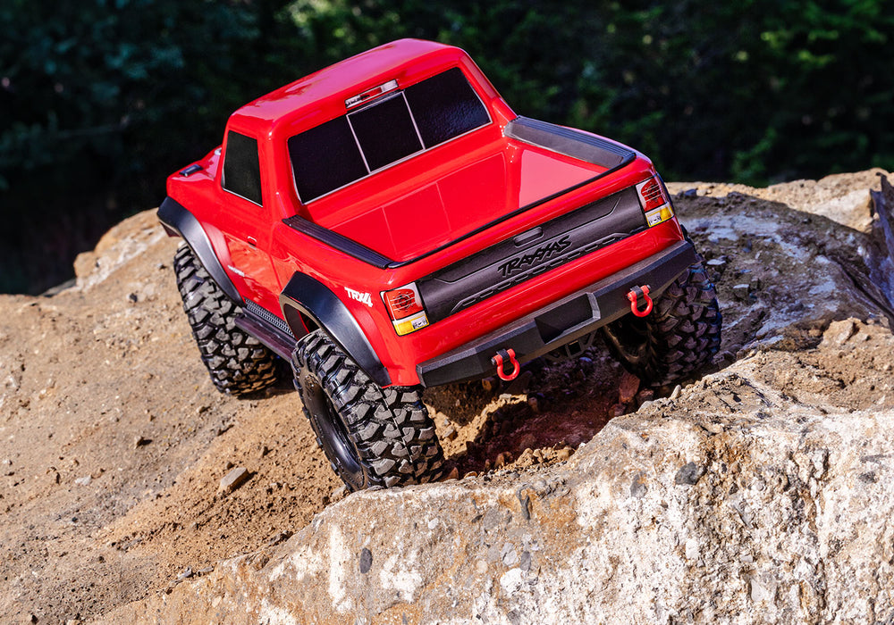 Traxxas 82224-4 TRX-4 Sport 4WD Crawler Truck Red Clipless Body