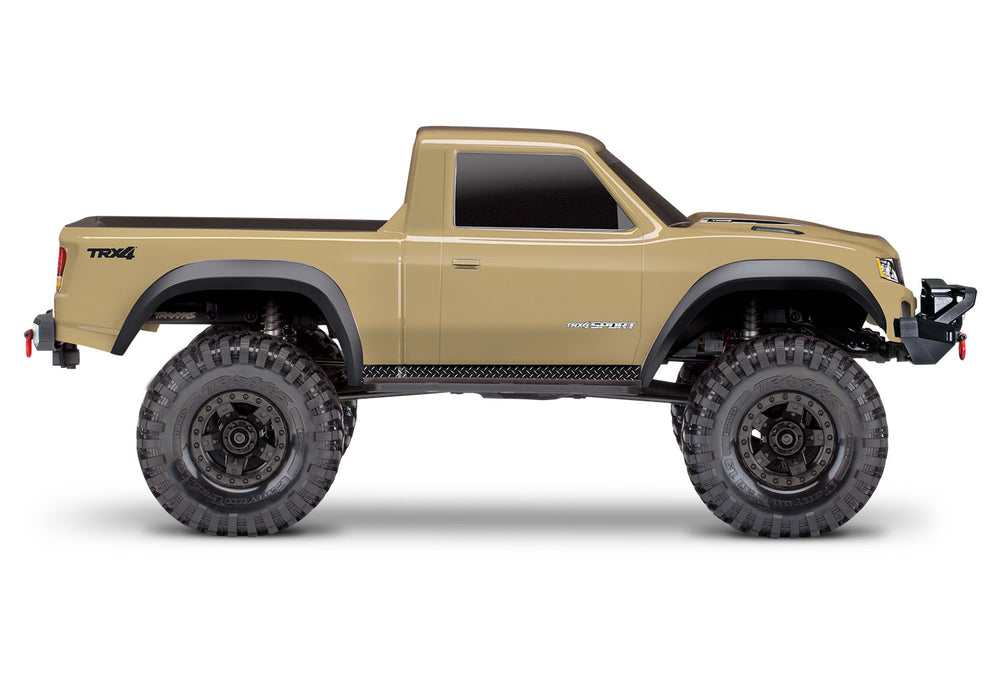Traxxas 82224-4 TRX-4 Sport 4WD Crawler Truck Tan Clipless Body