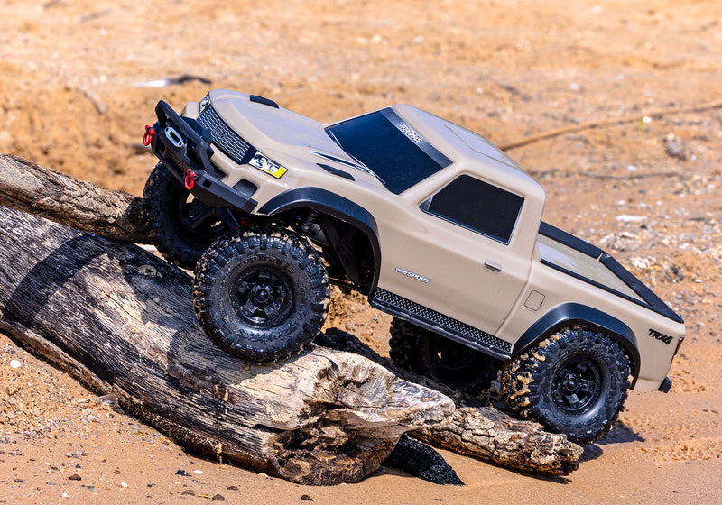 Traxxas 82224-4 TRX-4 Sport 4WD Crawler Truck Tan Clipless Body