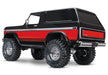 Traxxas 82246-4 Red 1979 Ford Bronco with Clipless Body