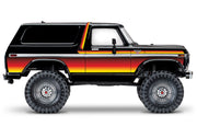 Traxxas 82246-4 TRX-4 Ford Ranger XLT Bronco 1/10 Scale RTR 4WD Crawler Sunset with Clipless Body