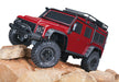Traxxas 82256-4 RED TRX-4 Land Rover Defender 1/10 Scale RTR 4WD Crawler with Clipless Body
