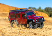 Traxxas 82256-4 RED TRX-4 Land Rover Defender 1/10 Scale RTR 4WD Crawler with Clipless Body
