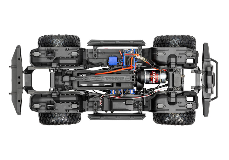 Traxxas 82256-4 RED TRX-4 Land Rover Defender 1/10 Scale RTR 4WD Crawler with Clipless Body
