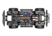 Traxxas 82256-4 RED TRX-4 Land Rover Defender 1/10 Scale RTR 4WD Crawler with Clipless Body