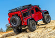 Traxxas 82256-4 RED TRX-4 Land Rover Defender 1/10 Scale RTR 4WD Crawler with Clipless Body