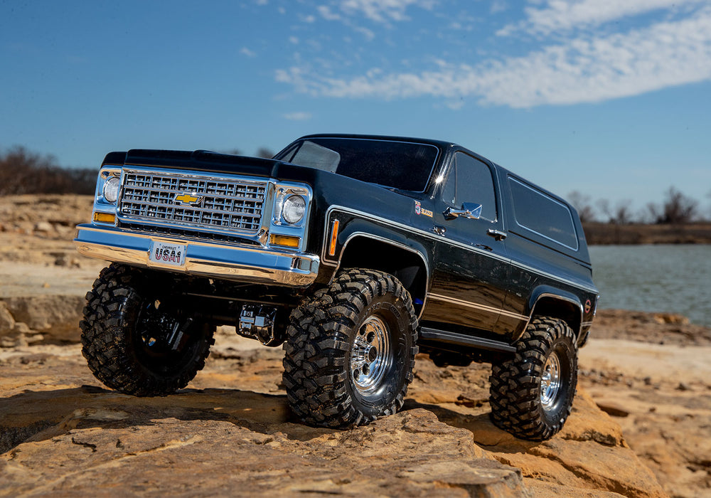 Traxxas 82276-4 Clipless TRX-4 RTR 1979 K5 Blazer Black Trail Crawler