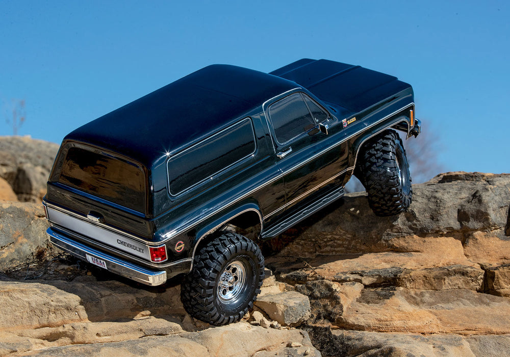Traxxas 82276-4 Clipless TRX-4 RTR 1979 K5 Blazer Black Trail Crawler