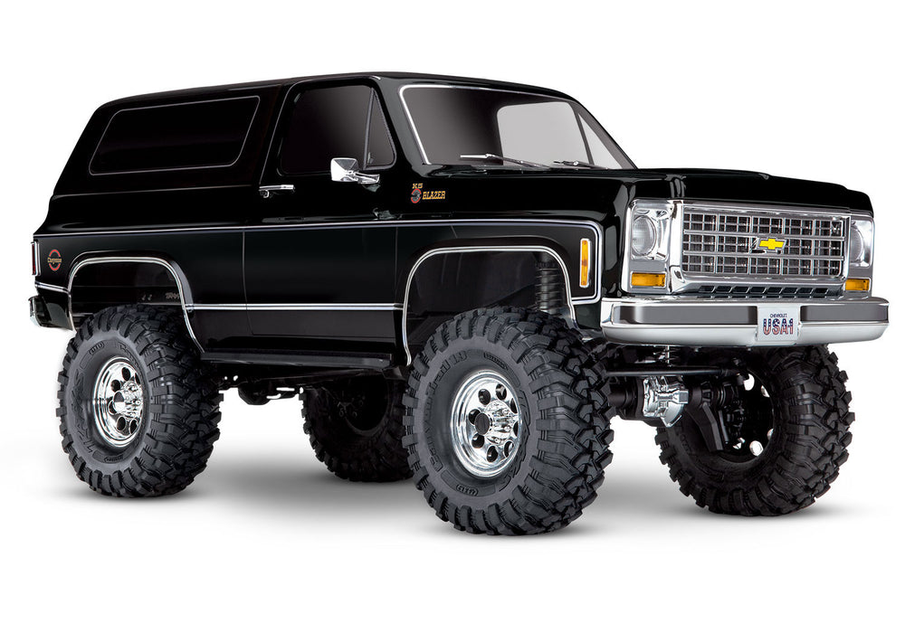 Traxxas 82276-4 Clipless TRX-4 RTR 1979 K5 Blazer Black Trail Crawler