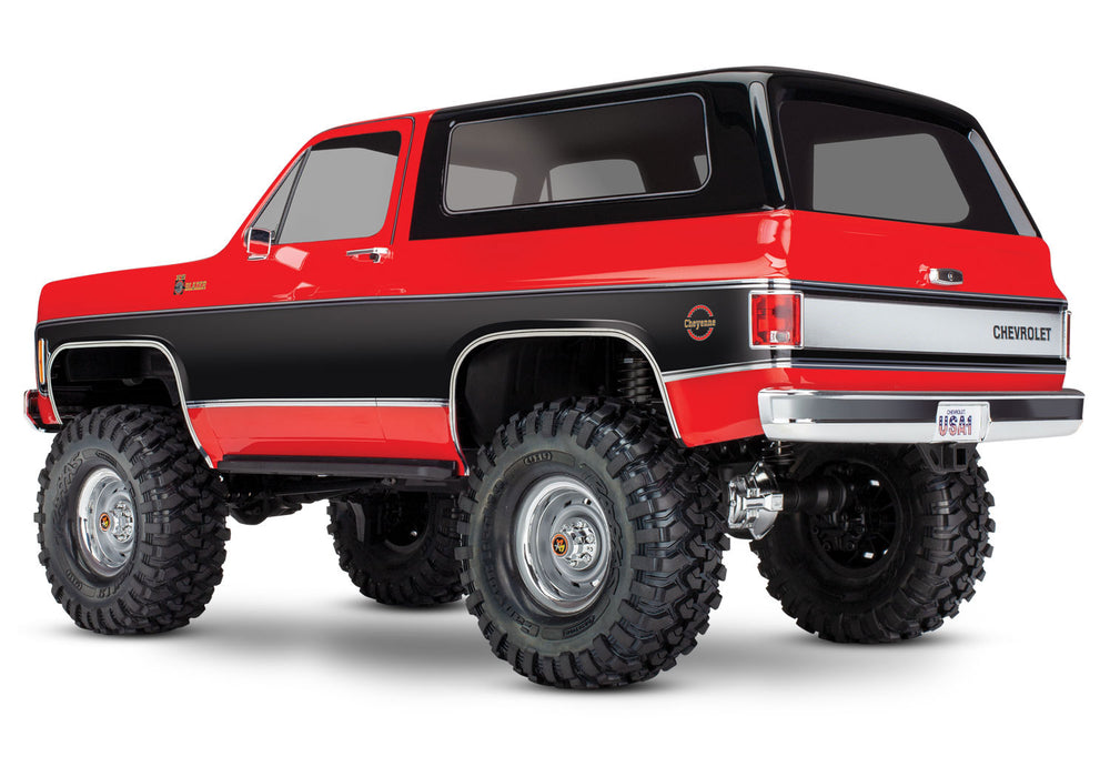 Traxxas 82276-4 Clipless TRX-4 RTR 1979 K5 Blazer Red Trail  