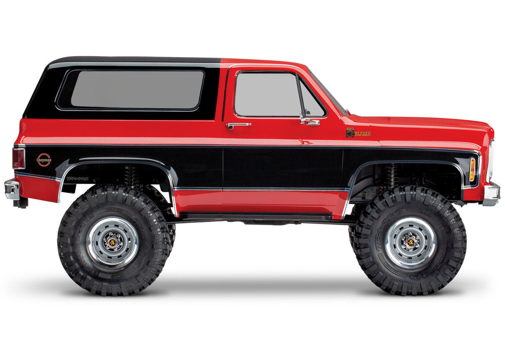 Traxxas 82276-4 Clipless TRX-4 RTR 1979 K5 Blazer Red Trail Crawler