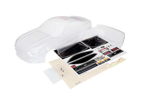 Traxxas 8312 Clear Body for Ford Mustang