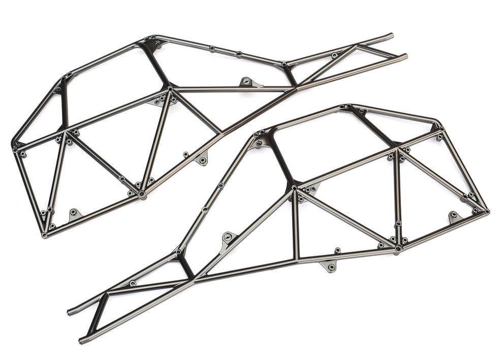 Traxxas 8430X Satin Black Left and Right Tube Chassis Sides for UDR