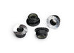 Traxxas 8447A 5 mm Black Aluminum Serrated Lock Nuts 4 Pack