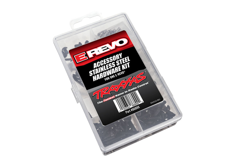 Traxxas 8689X Complete Stainless Steel Hardware Kit fits E-Revo® 2.0 VXL
