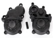 Traxxas 8691 Front or Rear Gearbox Halves with Idler Gear Shaft for E-Revo VXL