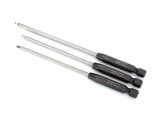 Traxxas 8716X 3 Piece Speed Bit 2.0mm 2.5mm and 3.0mm Ball End Hex Drivers
